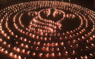 Diwali Dias at Paramara Devi Temple