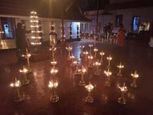 Diwali Dias at Paramara Devi Temple